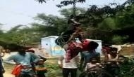 Man hung upside down, beaten for stealing mobile phone in Bihar