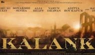 Karan Johar unveils the first look of Kalank, starring Varun Dhawan and Alia Bhatt; teaser to release today
