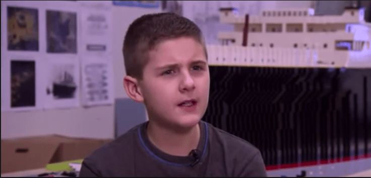 I was able to embrace my autism through the building process: Autistic boy, who built the largest lego Titanic replica