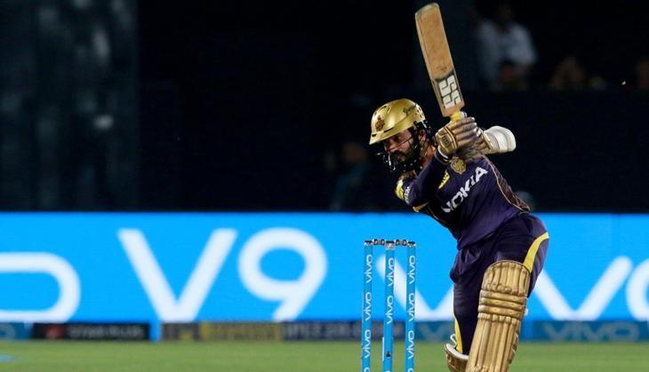 IPL, IPL 11, IPL 2018, IPL Dinesh Karthik, Dinesh Karthik, Dinesh Karthik Six, Dinesh Karthik KKR, Dinesh Karthik six video, Cricket News, Cricket News in Hindi, Sports News, Sports News in Hindi