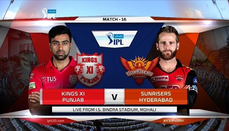KXIP vs SRH