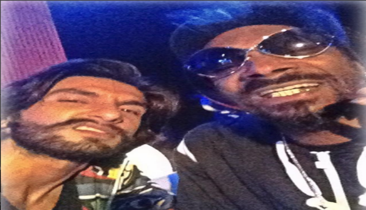 ranveer singh share a photo with american rapper snoop