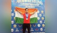 Para-athlete Shrimant Jha bags bronze at Asian Armwrestling C'ship