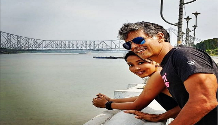 Milind Soman showers love on 25 years younger girlfriend Ankita Konwar after their breakup rumors; see pic