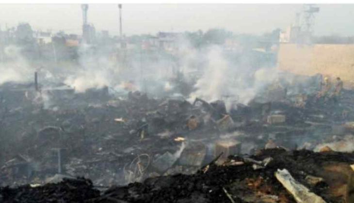 rohingya muslims camp burnt