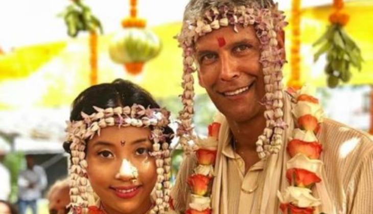 Milind Soman got married to 25 years younger girlfriend Ankita, see pictures