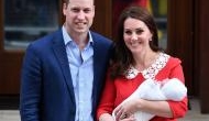 Watch Video: Royal baby makes his debut public appearance with Prince William and Kate Middleton