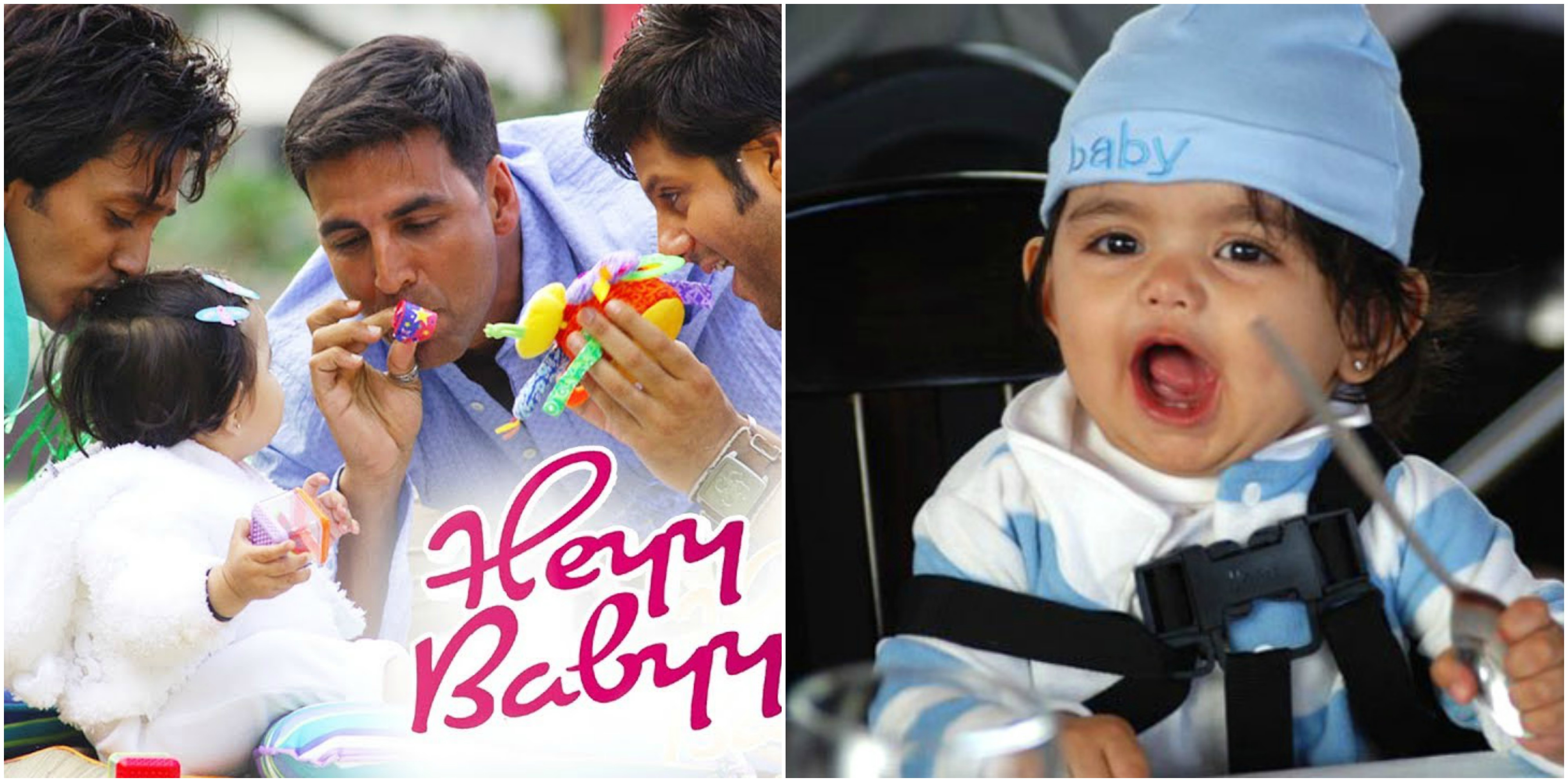 Wondering how baby Angel from Akshay Kumar's Heyy Babyy looks like? Check out her pictures