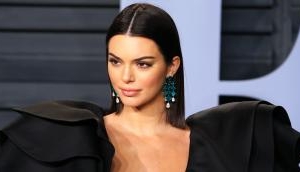 Kendall Jenner shared a sizzling picture in tiniest animal print bikini on Instagram 