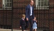 Watch Video: Prince George and Princess Charlotte visit royal baby brother at the Lindo Wing 