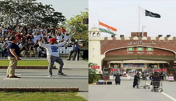 This Pakistani player brutally trolled by Indians for celebrating at Wagah Border; Twitterati says IPL should buy him as a ‘cheerleader’