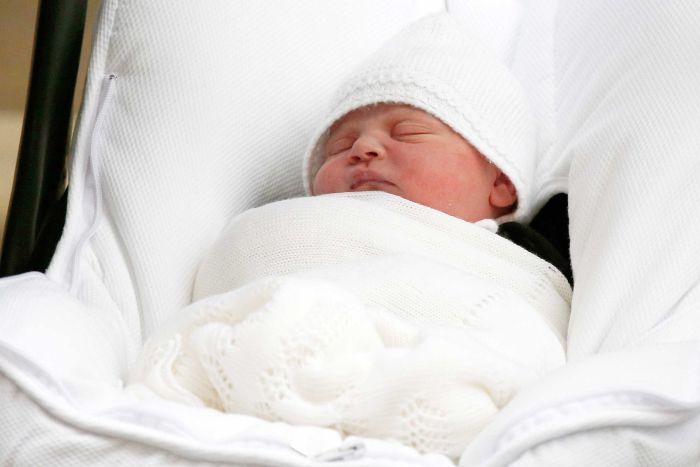 The newest royal baby weight more than sibling George and Charlotte 