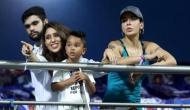 IPL 2018: Shikhar Dhawan and Rohit Sharma's wives enjoyed the match as they battled on the field; see pics