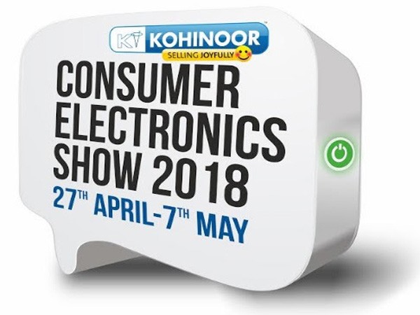 Kohinoor's Consumer Electronic Show to commence in Mumbai