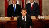 French President Macron slams American President Trump's import tariffs, says France do not want 'commercial war'