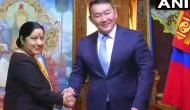 Sushma Swaraj meets President of Mongolia