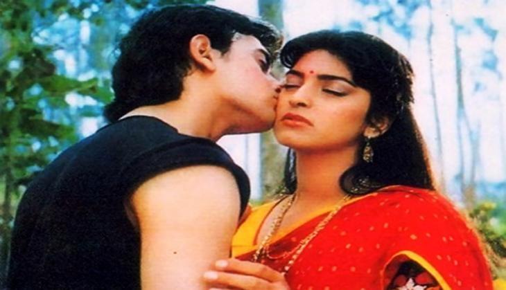 juhi chawla denied to kissing scene