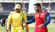 CSK v RCB, IPL 2018: Here’s how the captains MS Dhoni and Virat Kohli shared a warm bond and melted the hearts of the Twitterati; see pic