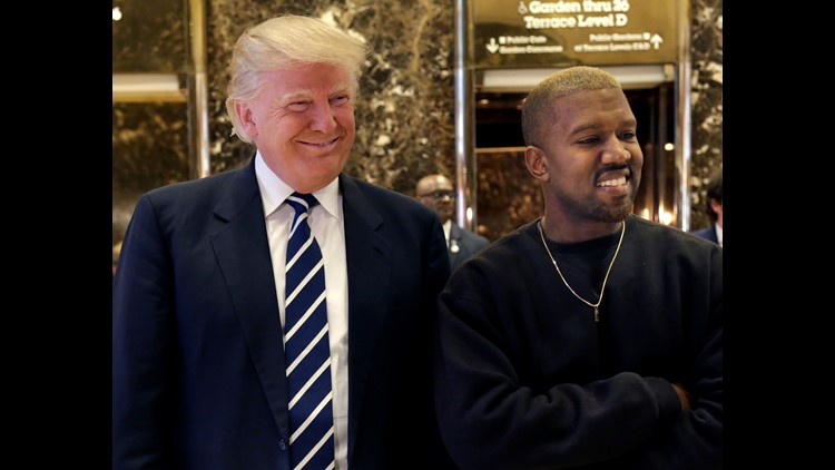 President Donald Trump acknowledged Kanye West for appreciating him on Twitter