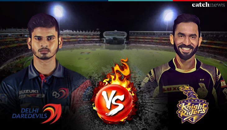 KKR vs DD, IPL 2018: Dinesh Karthik wins the toss, elects to bowl first