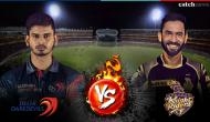 KKR vs DD, IPL 2018: Dinesh Karthik wins the toss, elects to bowl first