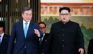 Kim, Moon shake hands and put an end to the war