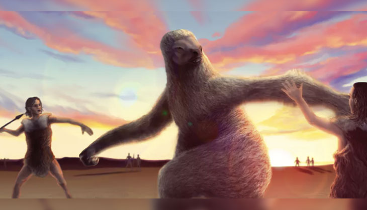 How to hunt a giant sloth – according to ancient human footprints