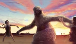 How to hunt a giant sloth – according to ancient human footprints