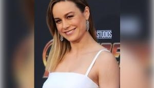 Brie Larson wore everlasting platinum jewellery at Avengers: Infinity Wars premiere