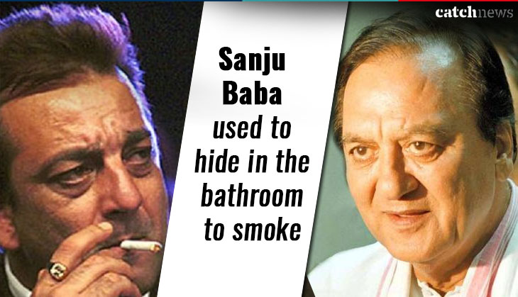 What Sunil Dutt did when he found Sanjay Dutt aka 'Sanju Baba' smoking in the bathroom will leave you in shock