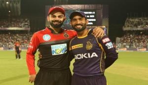 IPL 2018, RCB vs KKR: Dinesh Karthik won the toss and chose to field first; De Villiers not to play