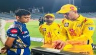 IPL 2018: MS Dhoni advising MI keeper Ishan Kishan has blown the internet; see pictures