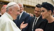 Katy Perry and her sweetheart Orlando Bloom meet Pope Francis in Vatican City