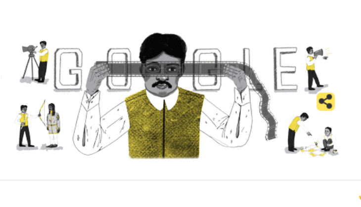 Google Doodle Dada Sahab Phalke