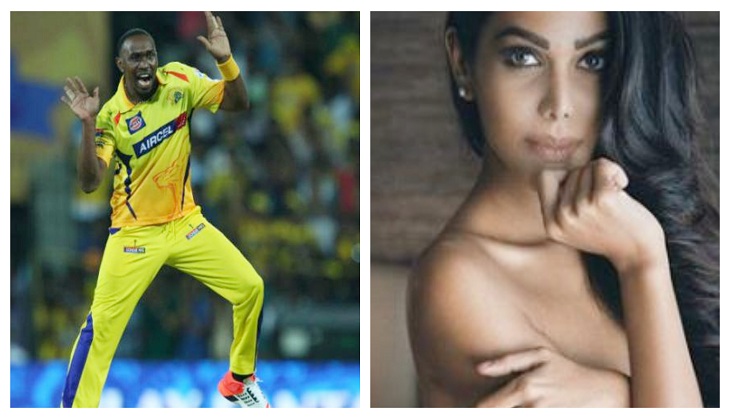 IPL 2018: OMG! CSK player Dwayne Bravo’s girlfriend goes topless in her latest pictures and raises temperature on the internet; see pics