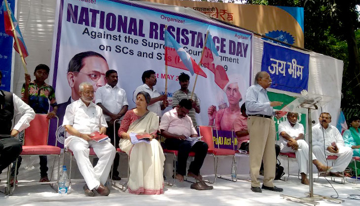 Dalits, tribals turn 1 May into Resistance Day against dilution of SC/ST Act