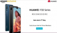 Amazon Huawei P20 pro sale: Grab Huawei new handset early in exclusive sale on 3 May for users with prime membership 