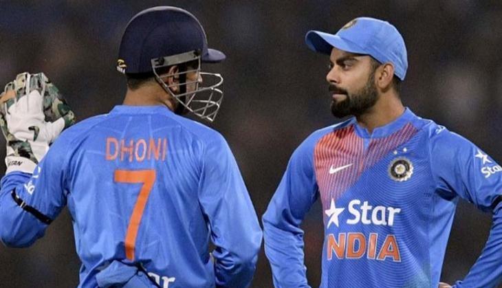 Virat kohli ms dhoni india vs england