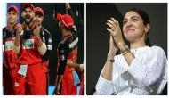 RCB vs MI: RCB beats MI; Virat Kohli's team gifts 'victory' to Anushka Sharma; Twitterati says, 'ab bolo Anushka lucky hai?'
