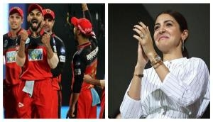 RCB vs MI: RCB beats MI; Virat Kohli's team gifts 'victory' to Anushka Sharma; Twitterati says, 'ab bolo Anushka lucky hai?'