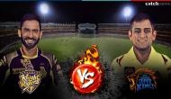 IPL 2018, KKR vs CSK: While KKR struggle to remain in the top four, CSK would look forward to retaining the top spot
