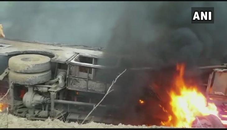bihar catches fire