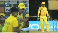 IPL 2018, KKR vs CSK: A fan came to touch MS Dhoni's feet in dugout, teammates reaction was amazing to see; watch video
