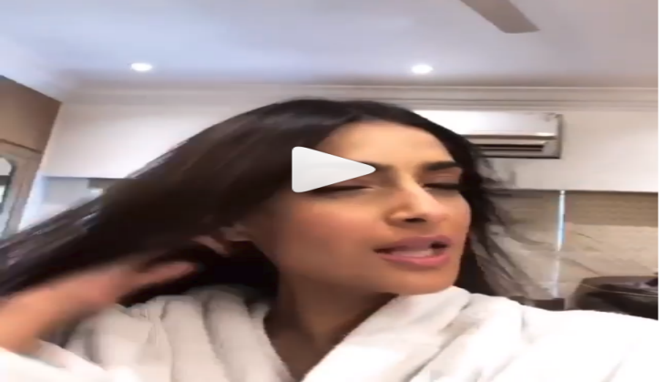 sonam kapoor makeup video viral
