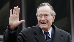 Bush Senior discharged from hospital after a week long treatment