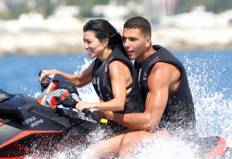 Kourtney Kardashian takes boyfriend Younes Bendjima on a surprise romantic birthday trip