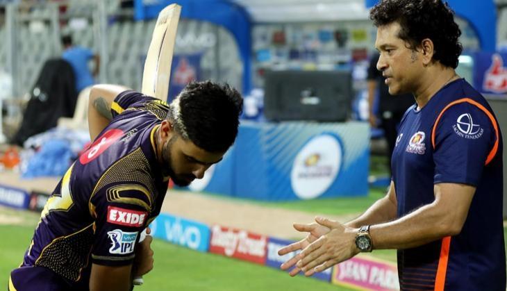 Nitish Rana Sachin Tendulkar