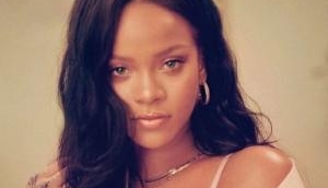 Rihanna showcases her seductive curves wearing her tempting lingerie collection