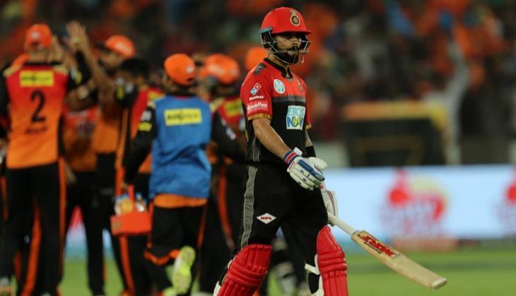 virat kohli rcb out from ipl 2018