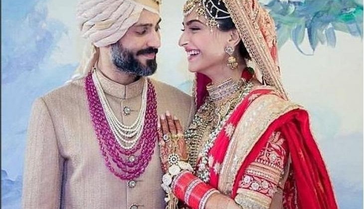 sonam kapoor and anand ahuja wedding